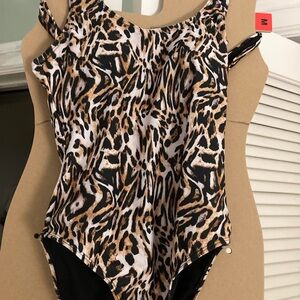 Leopard Print Swimsuit